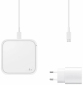 Бездротовий зарядний пристрій Samsung Wireless Charger Pad with TA 15 Вт (EP-P2400TWEGEU) White - фото 2 - Samsung Experience Store — брендовий інтернет-магазин