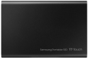 Жесткий диск Samsung Portable SSD T7 TOUCH 1TB USB 3.2 Type-C (MU-PC1T0K/WW) External Black - фото 2 - Samsung Experience Store — брендовый интернет-магазин