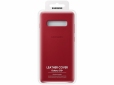 Панель Samsung Leather Cover для Samsung Galaxy S10 Plus (EF-VG975LREGRU) Red - фото 5 - Samsung Experience Store — брендовый интернет-магазин