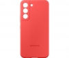 Панель Samsung Silicone Cover для Samsung Galaxy S22 (EF-PS901TPEGRU) Glow Red - фото 4 - Samsung Experience Store — брендовый интернет-магазин