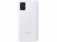 Чохол Samsung S View Wallet Cover для Samsung A715 (EF-EA715PWEGRU) White - фото 2 - Samsung Experience Store — брендовий інтернет-магазин