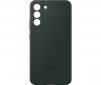 Панель Samsung Silicone Cover для Samsung Galaxy S22 Plus (EF-PS906TGEGRU) Forest Green - фото 4 - Samsung Experience Store — брендовый интернет-магазин