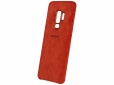 Чехол Samsung Alcantara Cover S9 Plus Red (EF-XG965AREGRU) - фото 4 - Samsung Experience Store — брендовый интернет-магазин