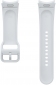 Ремешок Samsung Sport Band (S/M) для Samsung Galaxy Watch 4/4 Classic/5/5 Pro/6/6 Classic (ET-SFR93SSEGEU) Silver - фото 4 - Samsung Experience Store — брендовый интернет-магазин