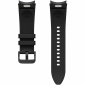 Ремінець Samsung Hybrid Eco-Leather Band (S/M) для Samsung Galaxy Watch 4/4 Classic/5/5 Pro/6/6 Classic (ET-SHR95SBEGEU) Black - фото 2 - Samsung Experience Store — брендовий інтернет-магазин
