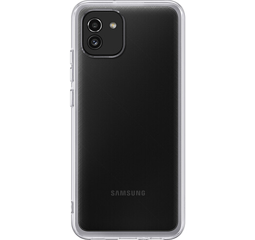 Чехол Samsung Soft Clear Cover для Samsung Galaxy A03 (EF-QA035TTEGRU) Transparent 