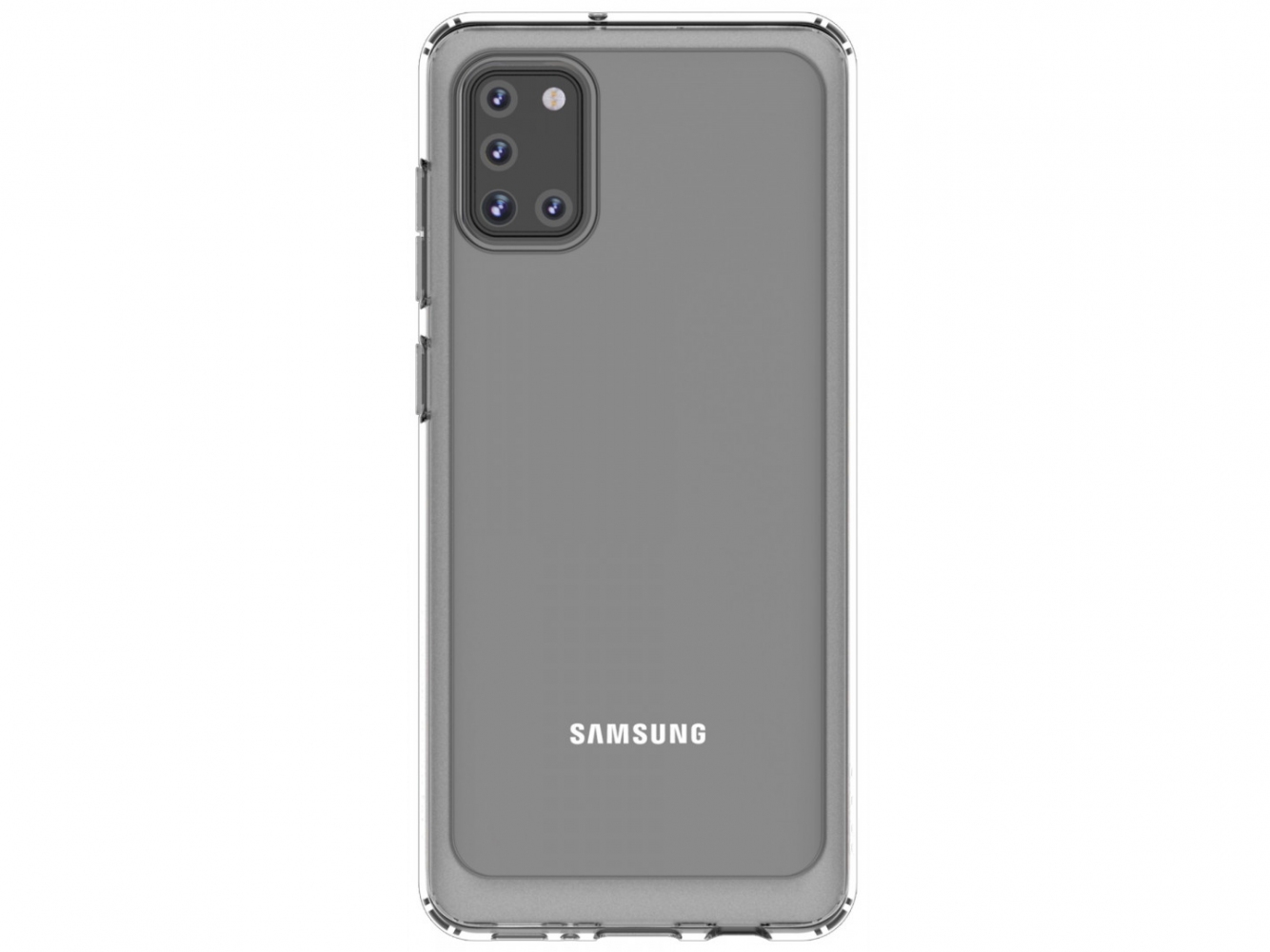 Накладка Samsung KDLab Protect Cover для Samsung Galaxy A31 (GP-FPA315KDATW) Transparency