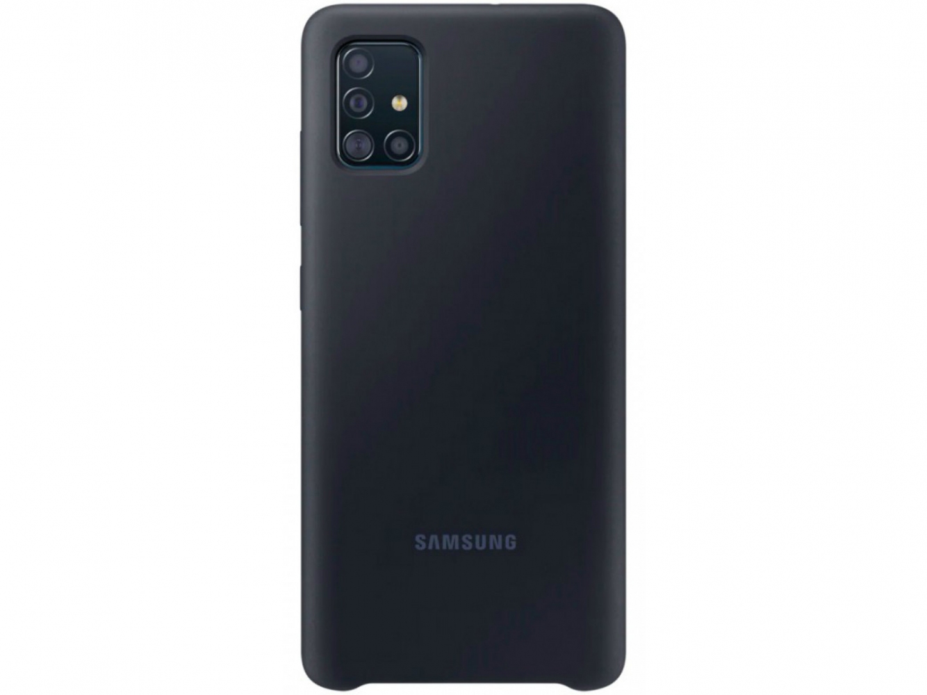 Накладка Samsung Silicone Cover для Samsung Galaxy A51/А515 (EF-PA515TBEGRU) Black