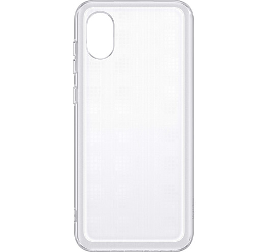 Чехол Samsung Soft Clear Cover для Samsung Galaxy A03 Core (A032) (EF-QA032TTEGRU) Transparent