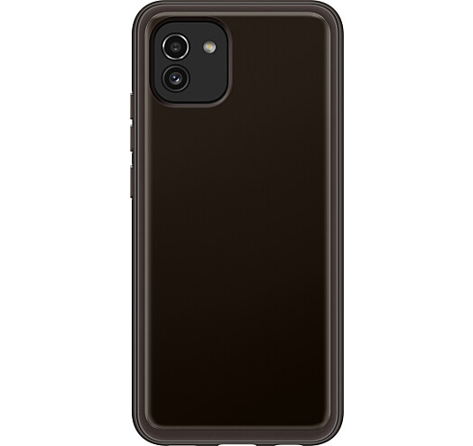 Чохол Samsung Soft Clear Cover для Samsung Galaxy A03 (EF-QA035TBEGRU) Black