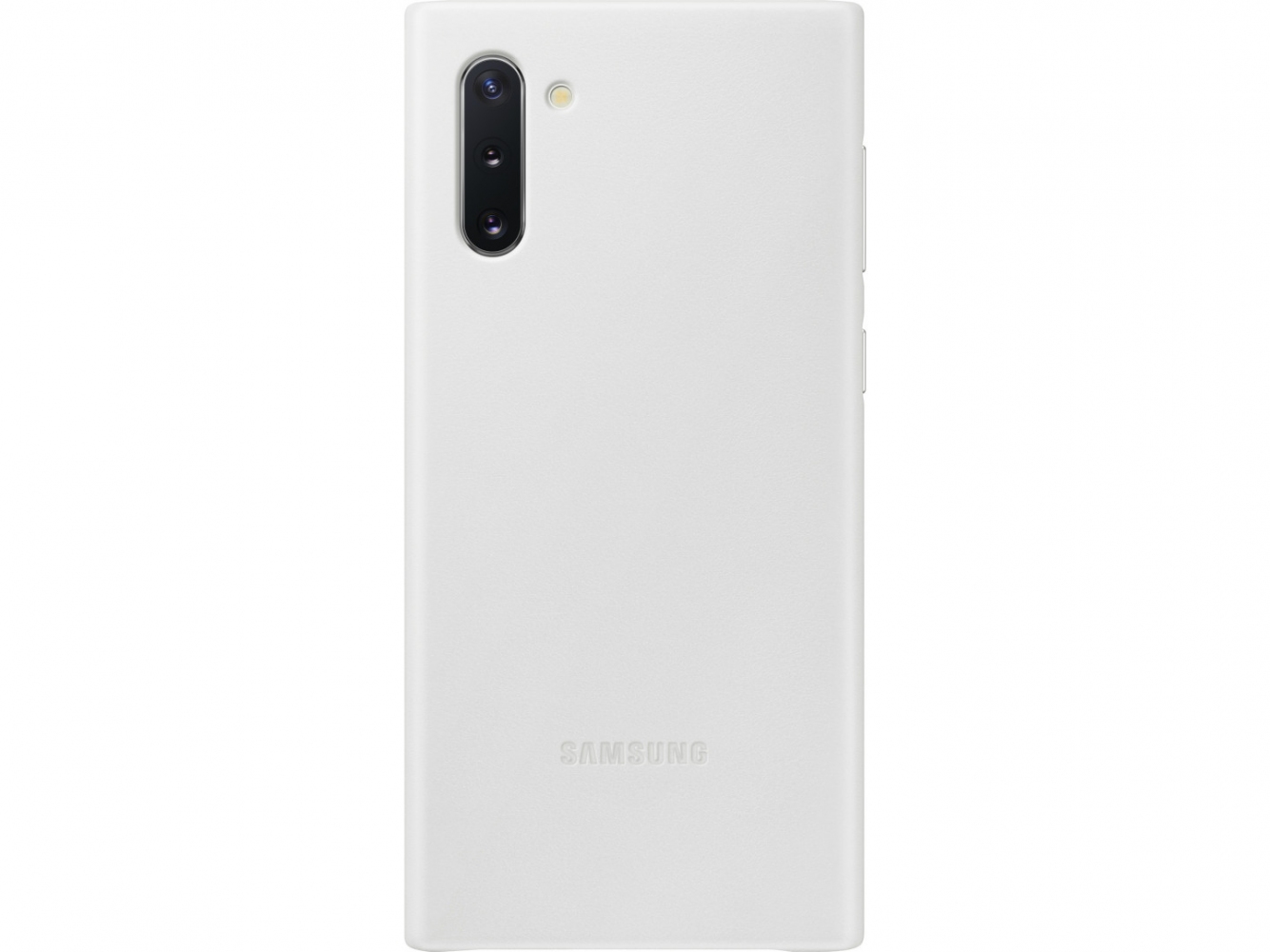 Чохол Samsung Leather Cover для Samsung Galaxy Note 10 (EF-VN970LWEGRU) White