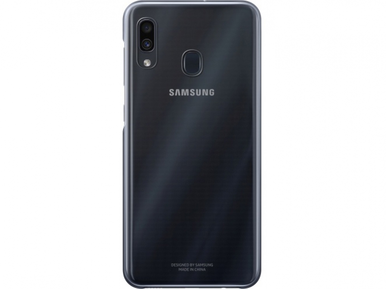Чохол Samsung Gradation Cover для Samsung Galaxy A30 (EF-AA305CBEGRU) Black