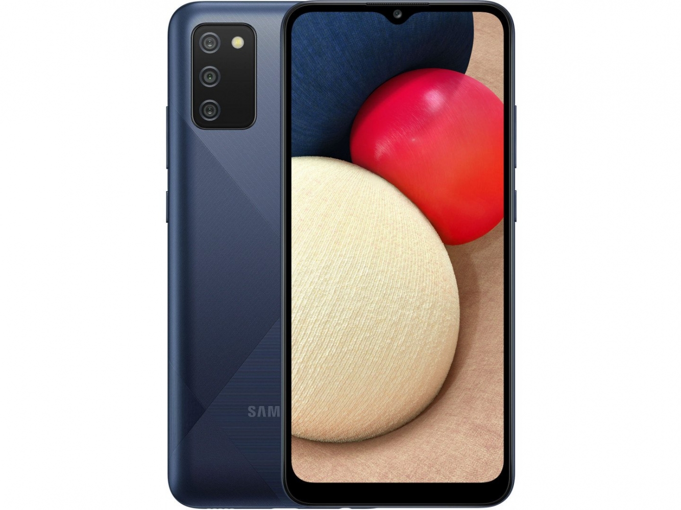 Смартфон Samsung Galaxy A02s 3/32GB (SM-A025FZBESEK) Blue