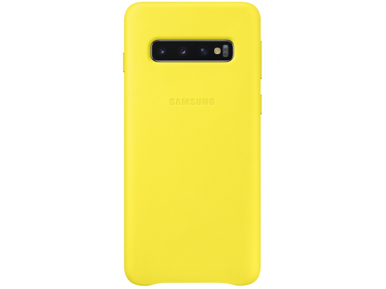 Панель Samsung Leather Cover для Samsung Galaxy S10 (EF-VG973LYEGRU) Yellow