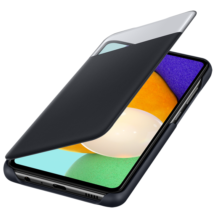 Чохол-книжка Smart S View Wallet Cover для Samsung Galaxy A52 EF-EA525PBEGRU Black