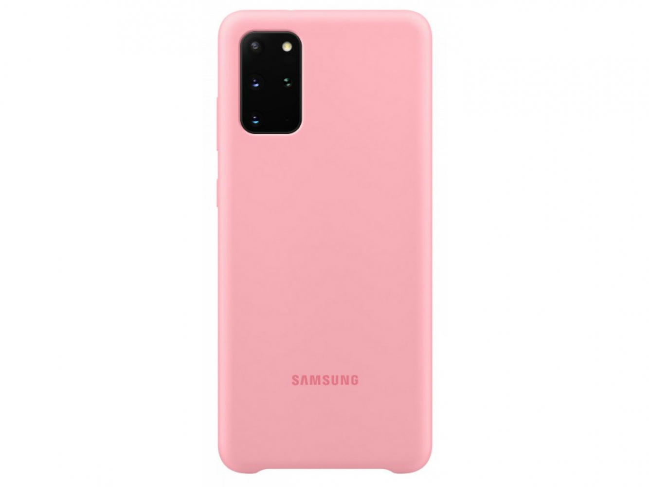 Панель Samsung Silicone Cover для Samsung Galaxy S20 Plus (EF-PG985TPEGRU) Pink