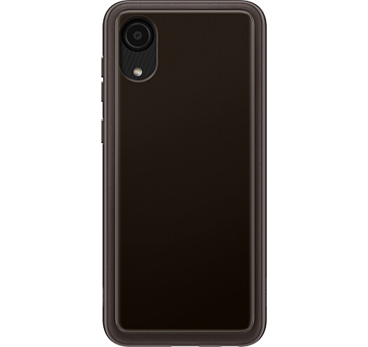 Чехол Samsung Soft Clear Cover для Samsung Galaxy A03 Core (A032) (EF-QA032TBEGRU) Black