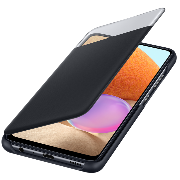 Чехол-книжка Smart S View Wallet Cover для Samsung Galaxy A32 (А325) EF-EA325PBEGRU Black