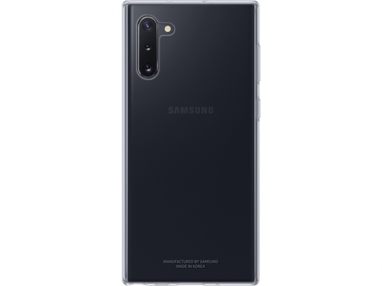 Чохол Samsung Clear Cover для Samsung Galaxy Note 10 (EF-QN970TTEGRU) Transparent
