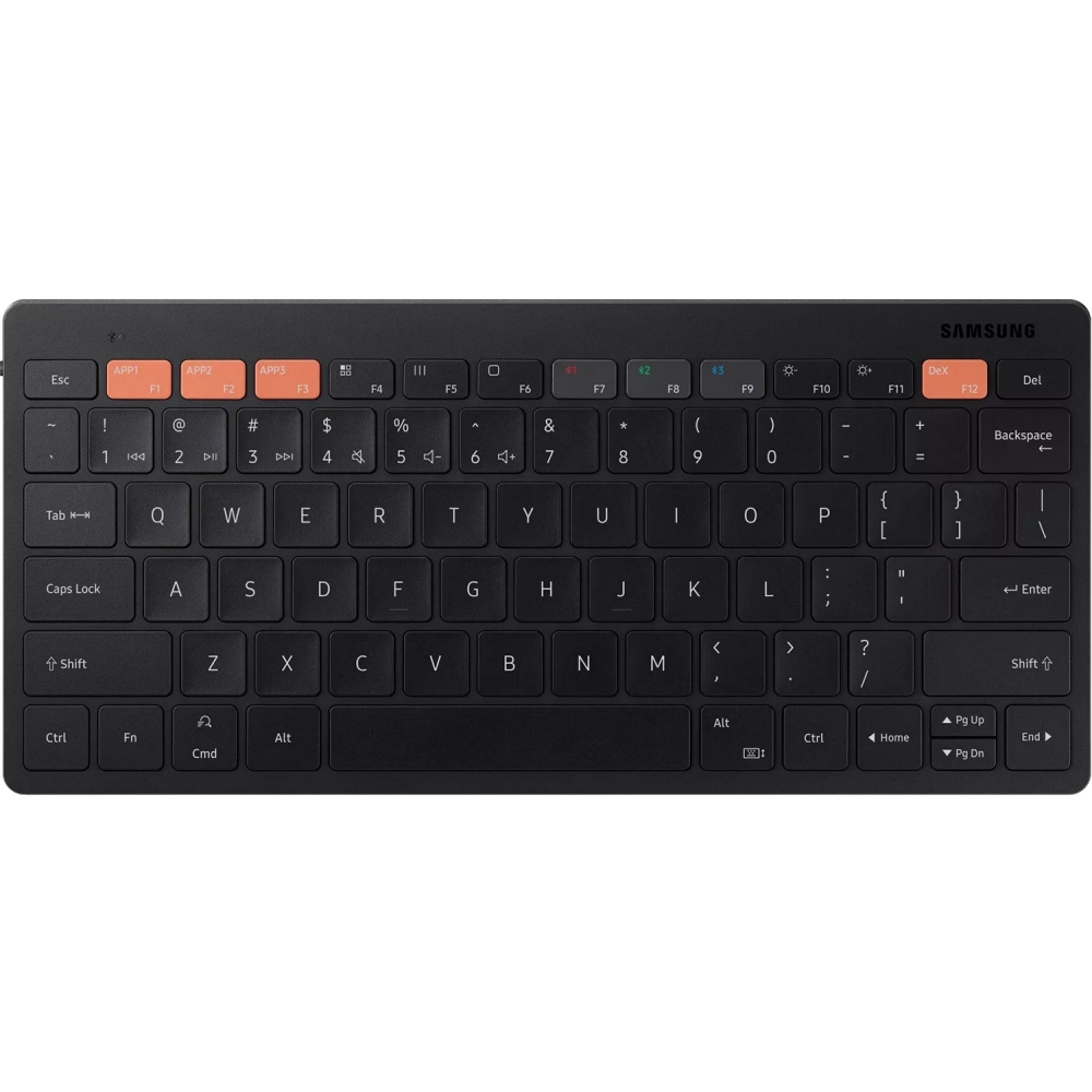 Клавиатура беспроводная Samsung Smart Keyboard Trio 500 (EJ-B3400BBRGRU) Black