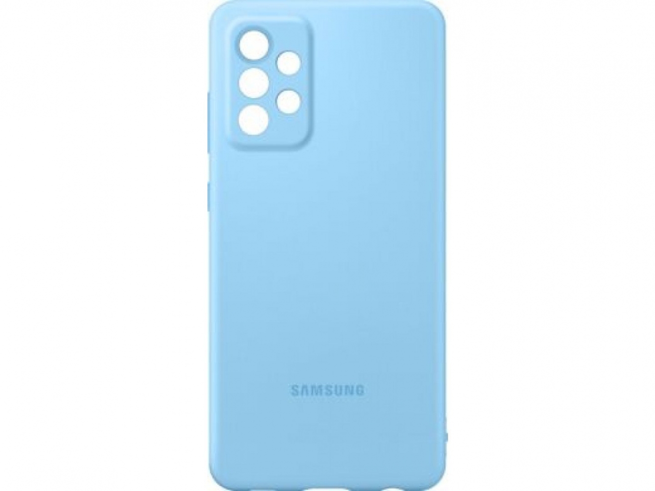 Панель Silicone Cover для Samsung Galaxy A72 EF-PA725TLEGRU Blue