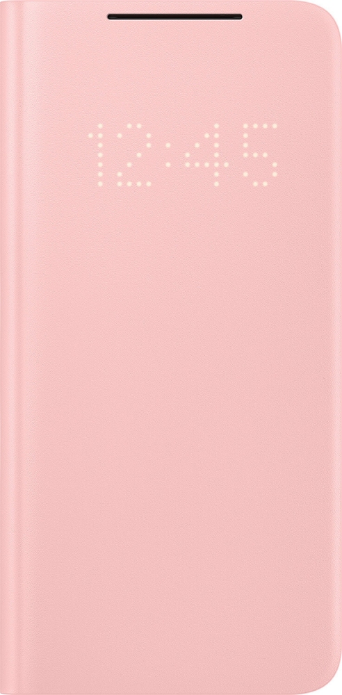 Чохол-книжка Samsung LED View Cover для Samsung Galaxy S21 (EF-NG991PPEGRU) Pink