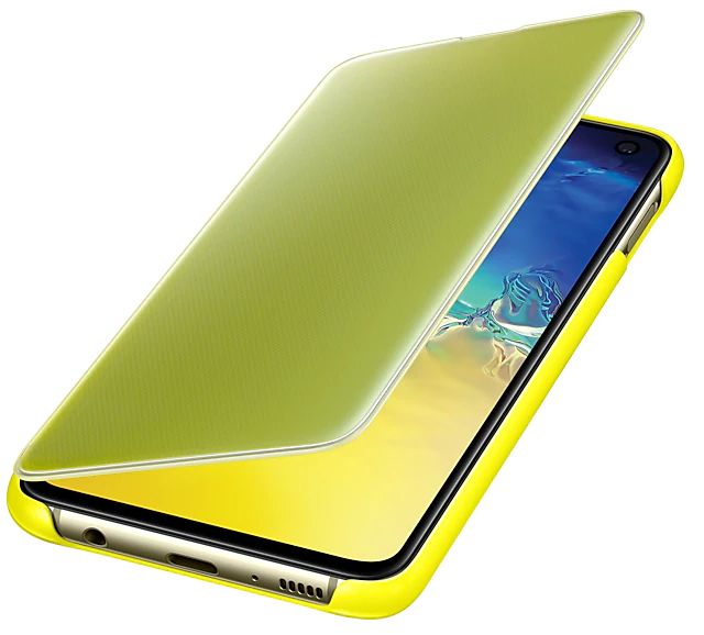 Чохол-книжка Samsung Clear View Cover для Samsung Galaxy S10e (EF-ZG970CYEGRU) Yellow