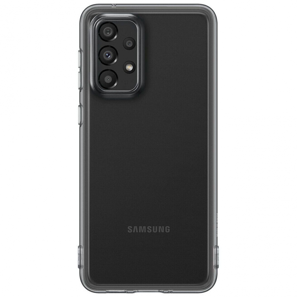 Чохол Samsung Soft Clear Cover для Samsung Galaxy A33 (A336) (EF-QA336TBEGRU) Black
