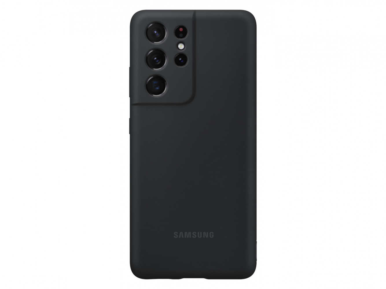 Панель Samsung Silicone Cover для Samsung Galaxy S21 Ultra (EF-PG998TBEGRU) Black