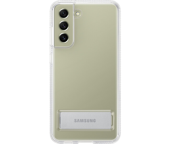 Чехол-накладка Samsung Clear Standing Cover для Samsung Galaxy S21 FE (EF-JG990CTEGRU) Transparent