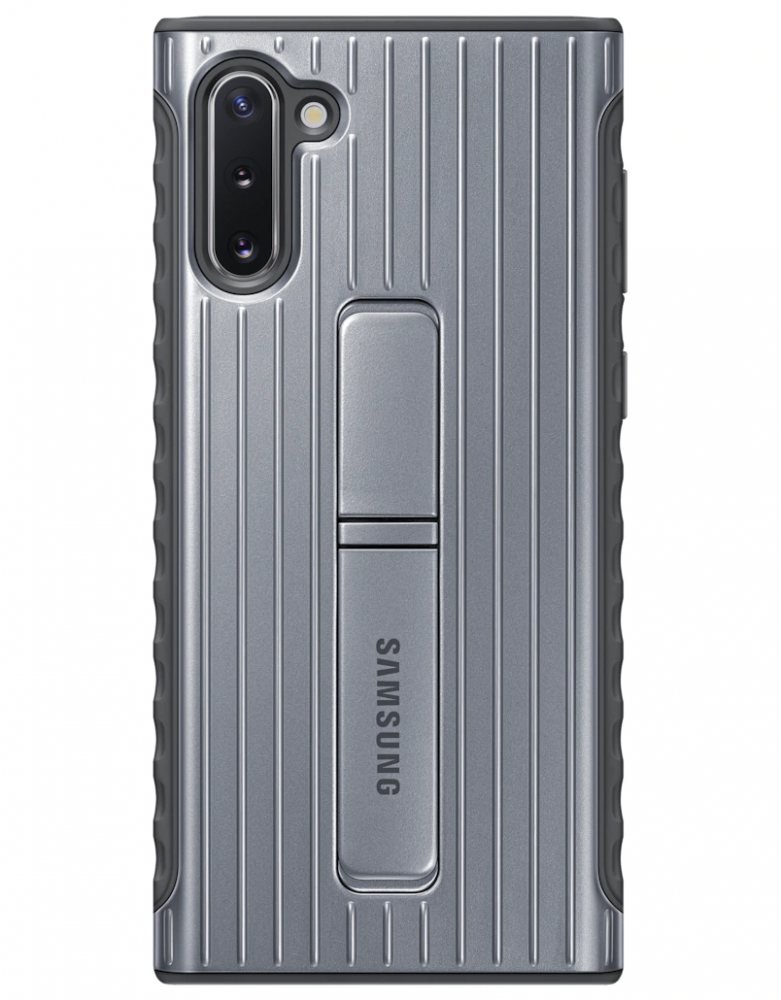 Чохол-накладка Samsung Protective Standing Cover для Samsung Galaxy Note 10 (EF-RN970CSEGRU) Silver