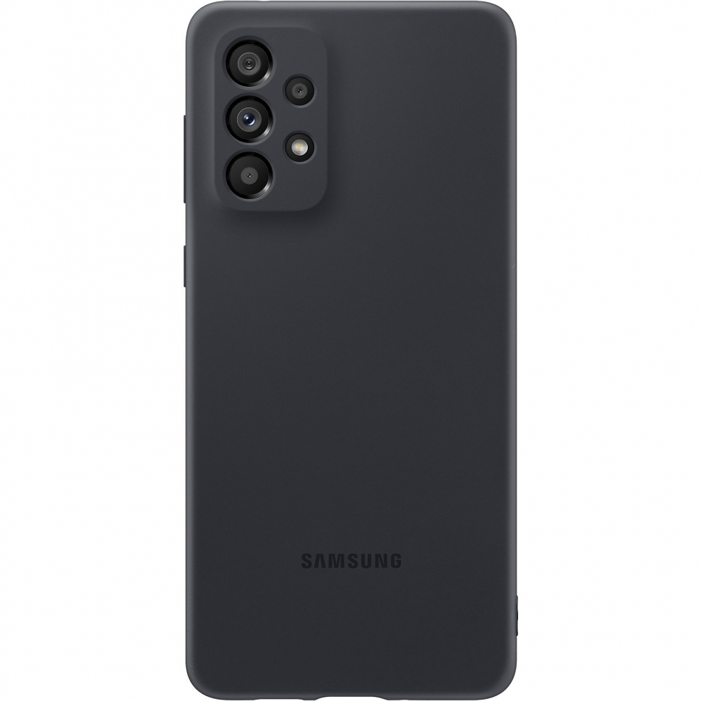 Панель Silicone Cover для Samsung Galaxy A73 EF-PA736TBEGRU Black