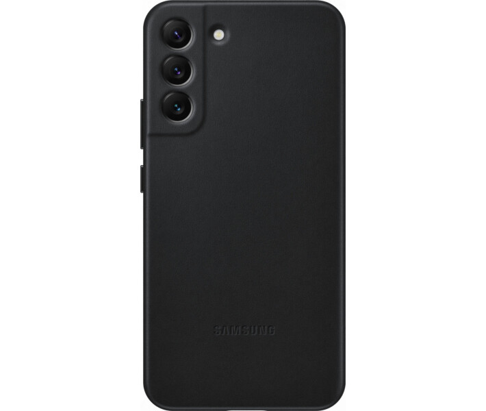 Панель Samsung Leather Cover для Samsung Galaxy S22 Plus (EF-VS906LBEGRU) Black
