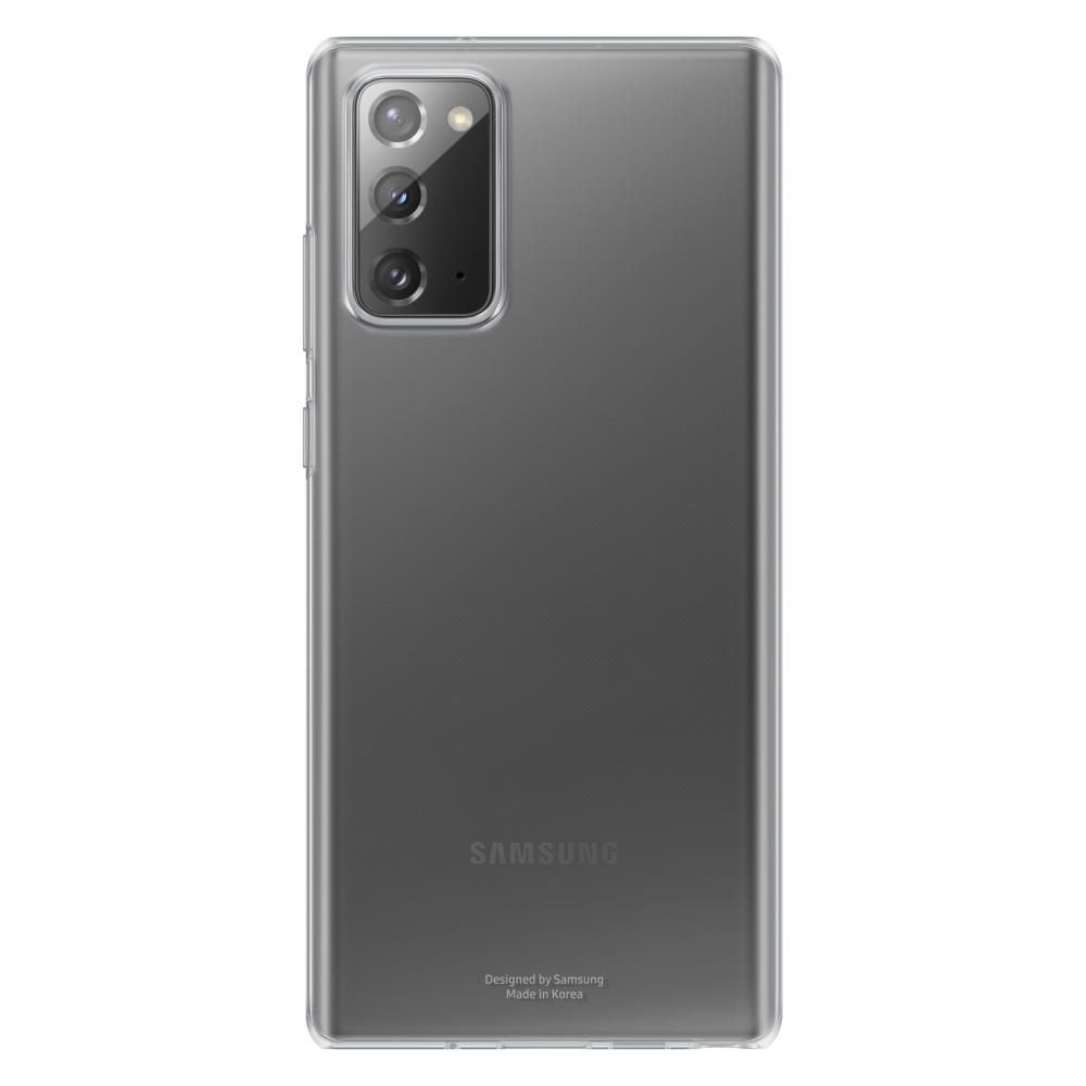 Силиконовый (TPU) чехол Clear Cover для Samsung Galaxy Note 20 (N980) EF-QN980TTEGRU Transparent