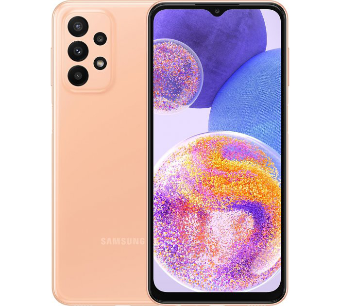 Смартфон Samsung Galaxy A23 6/128GB (SM-A235FZOKSEK) Orange
