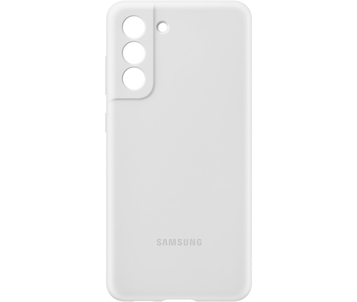 Панель Samsung Silicone Cover для Samsung Galaxy S21 FE (EF-PG990TWEGRU) White