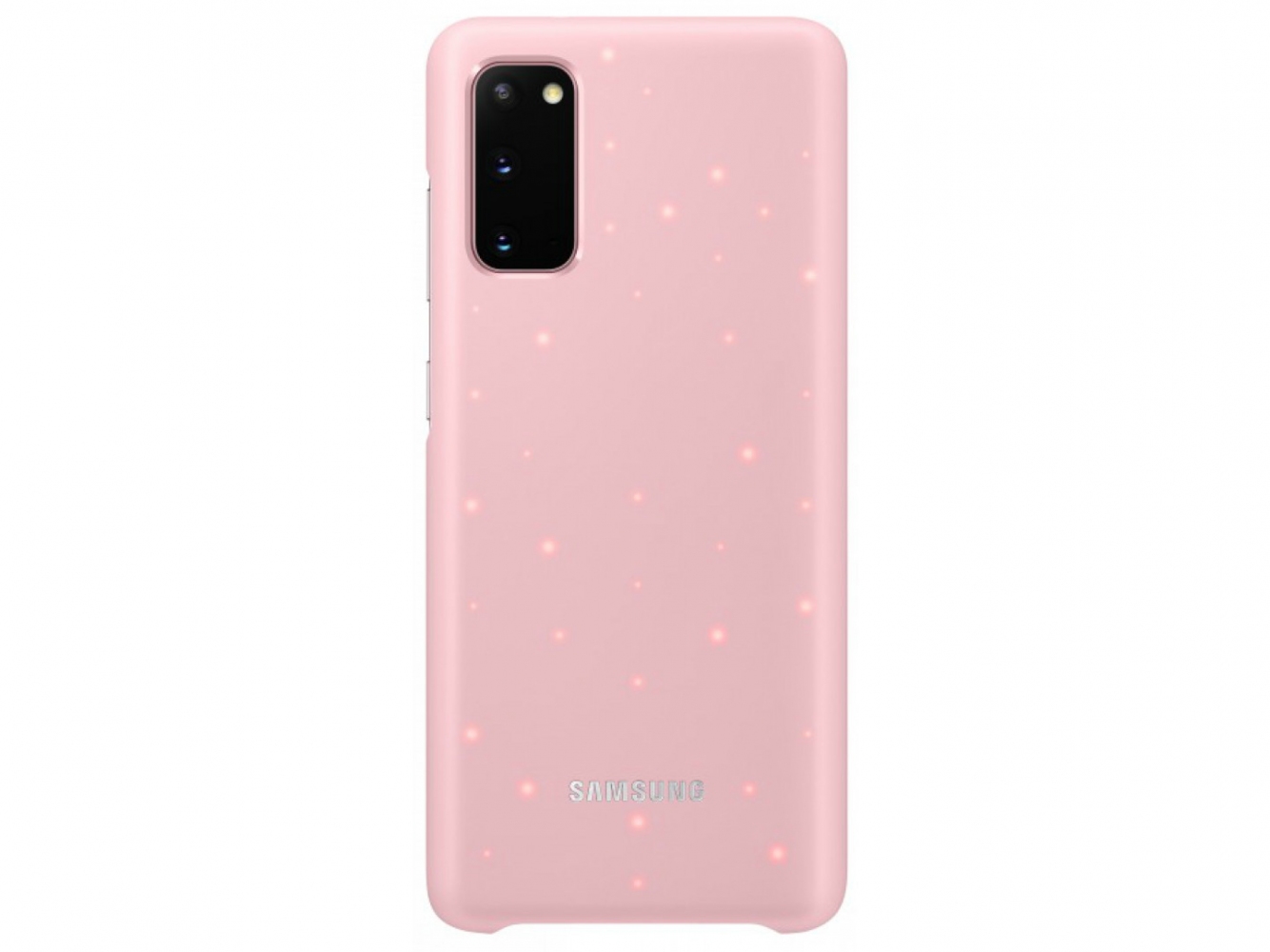 Панель Samsung LED Cover для Samsung Galaxy S20 (EF-KG980CPEGRU) Pink