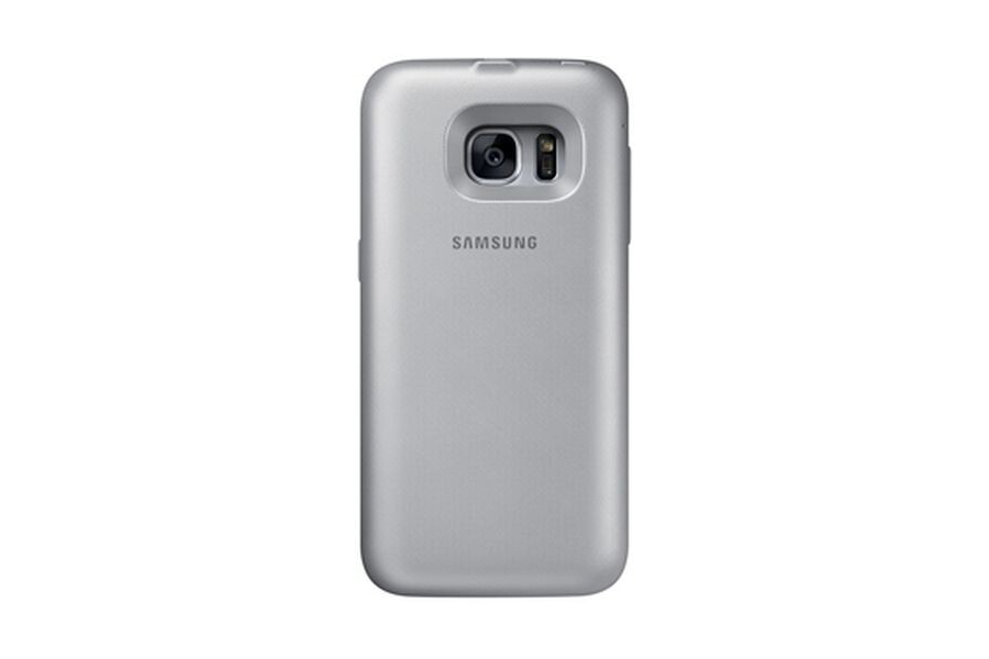 Чохол-акумулятор Samsung Backpack Cover S7 Edge Silver (EP-TG935BSRGRU)