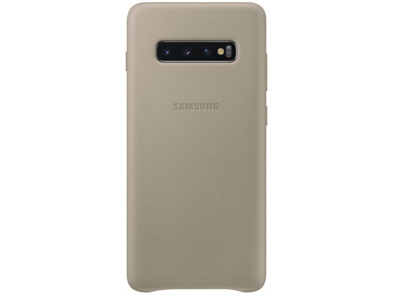 Панель Samsung Leather Cover для Samsung Galaxy S10 Plus (EF-VG975LJEGRU) Gray