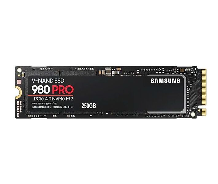 Жесткий диск Samsung 980 Pro 250GB M.2 PCIe 4.0 x4 V-NAND 3bit MLC (MZ-V8P250BW)