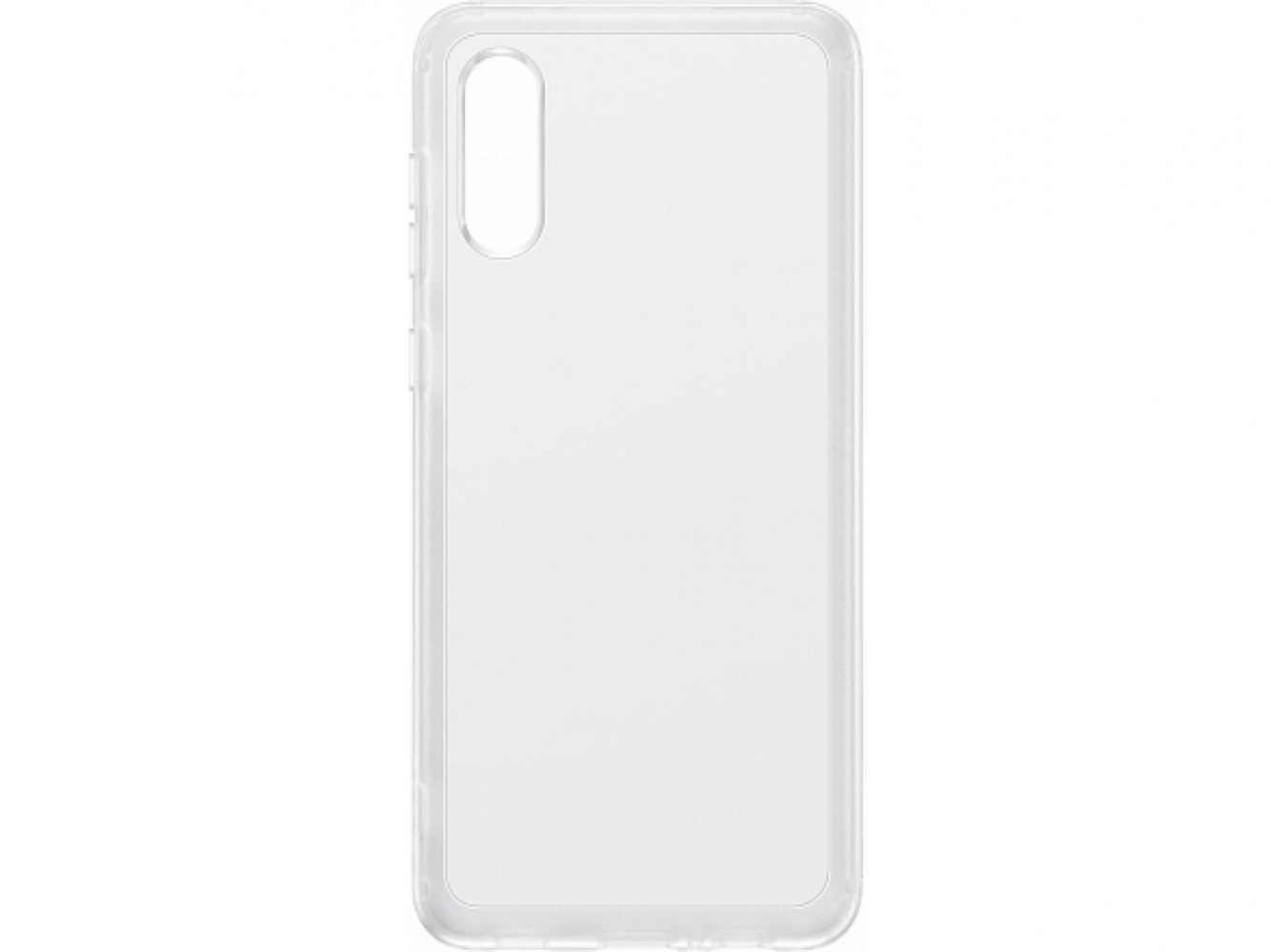 Чехол Samsung Soft Clear Cover для Samsung Galaxy A02 (A022) (EF-QA022TTEGRU) Transparent