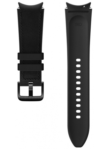 Ремешок Samsung Hybrid Band (20mm, M/L) для Samsung Galaxy Watch 4 (ET-SHR89LBEGRU) Black