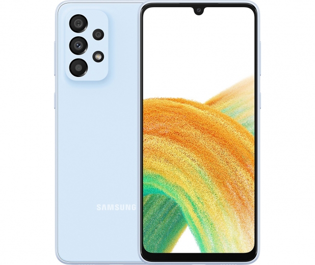 Смартфон Samsung Galaxy A33 5G 6/128GB (SM-A336BLBGSEK) Light Blue - фото Смартфон Samsung Galaxy A33 5G 6/128GB (SM-A336BLBGSEK) Light Blue - фото - Samsung Experience Store — брендовий інтернет-магазин
