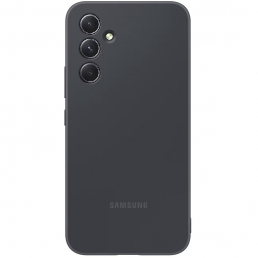 Панель Silicone Cover для Samsung Galaxy A54 (EF-PA546TBEGRU) Black - фото Панель Silicone Cover для Samsung Galaxy A54 (EF-PA546TBEGRU) Black - фото - Samsung Experience Store — брендовий інтернет-магазин