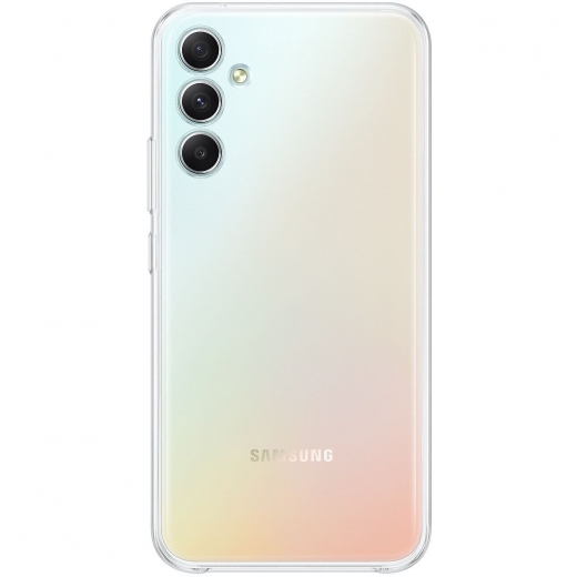 Чохол Samsung Soft Clear Cover для Samsung Galaxy A34 (EF-QA346CTEGRU) Transparent - фото - Samsung Experience Store — брендовий інтернет-магазин