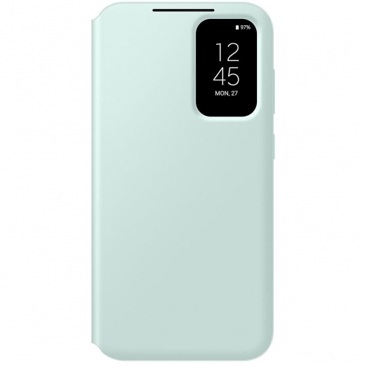 Чохол-книжка Samsung Smart Clear View Cover для Samsung Galaxy S23 FE (EF-ZS711CMEGWW) Mint - фото Чохол-книжка Samsung Smart Clear View Cover для Samsung Galaxy S23 FE (EF-ZS711CMEGWW) Mint - фото - Samsung Experience Store — брендовий інтернет-магазин