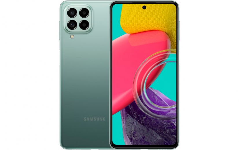 Смартфон Samsung Galaxy M53 5G 6/128GB (SM-M536BZGDSEK) Green - фото - Samsung Experience Store — брендовый интернет-магазин