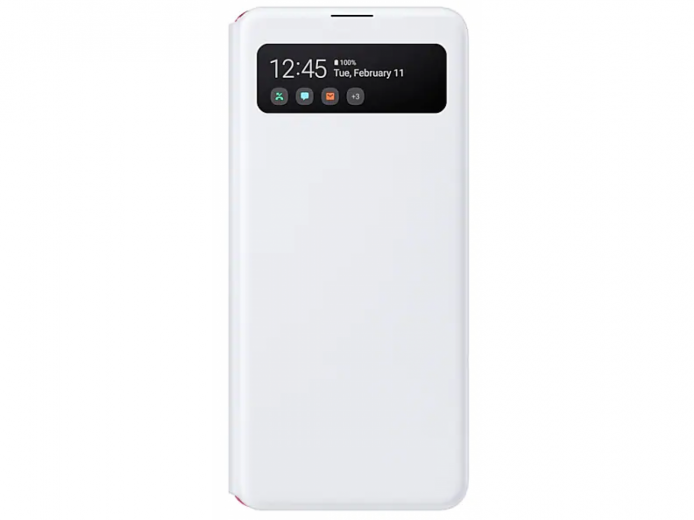 Чехол Samsung S View Wallet Cover для Samsung A415 (EF-EA415PWEGRU) White - фото - Samsung Experience Store — брендовый интернет-магазин