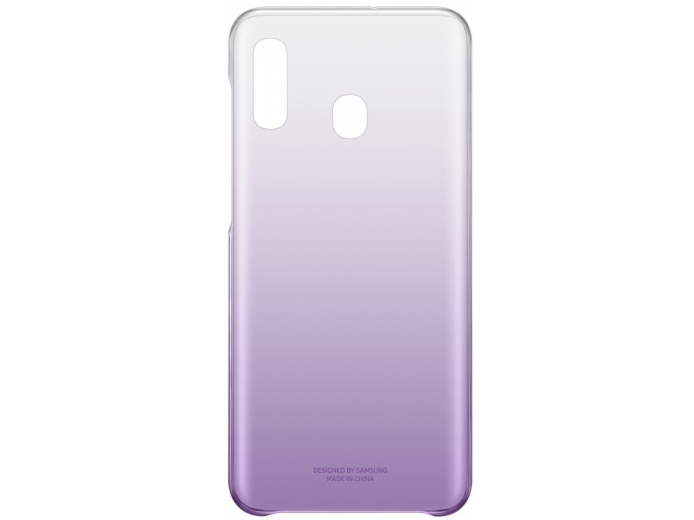 Чохол Samsung Gradation Cover для Samsung Galaxy A20 (EF-AA205CVEGRU) Violet - фото Чохол Samsung Gradation Cover для Samsung Galaxy A20 (EF-AA205CVEGRU) Violet - фото - Samsung Experience Store — брендовий інтернет-магазин