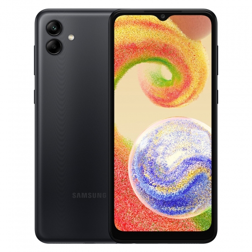 Смартфон Samsung Galaxy A04 4/64GB (SM-A045FZKGSEK) Black - фото - Samsung Experience Store — брендовий інтернет-магазин